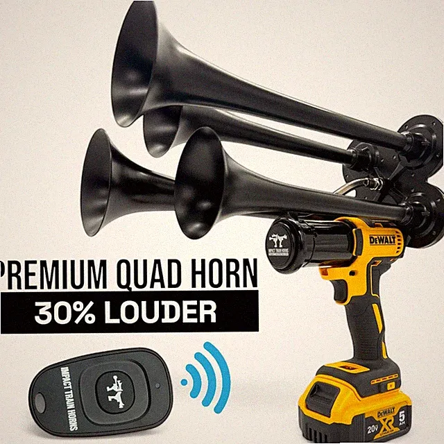 DeWalt Impact Drill Train Horn 20v + Remote Control