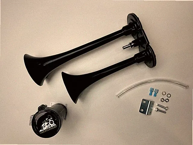 DIY kit For Cordless Impact Drill Train 2 Horn Black