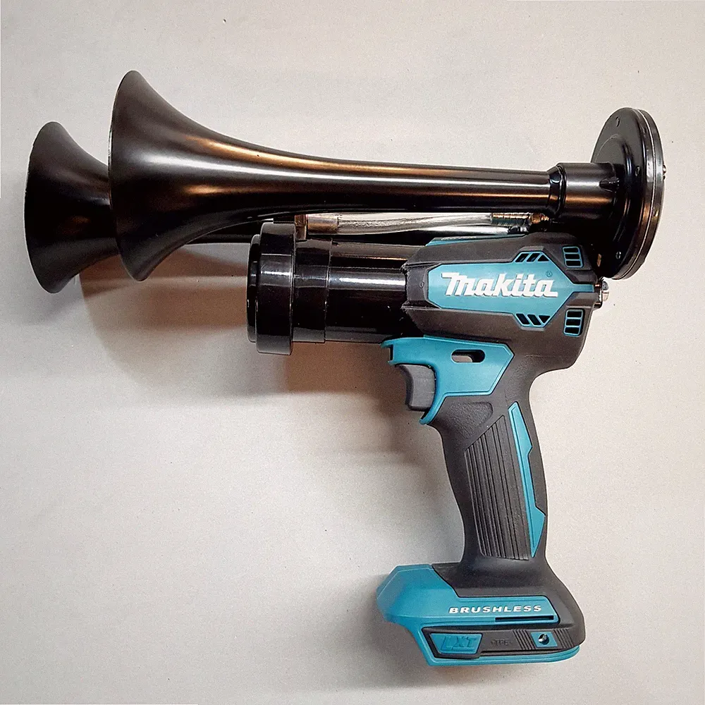 Makita 18v Cordless Drill Impact Sports Boat Air Train Horn Compressor New