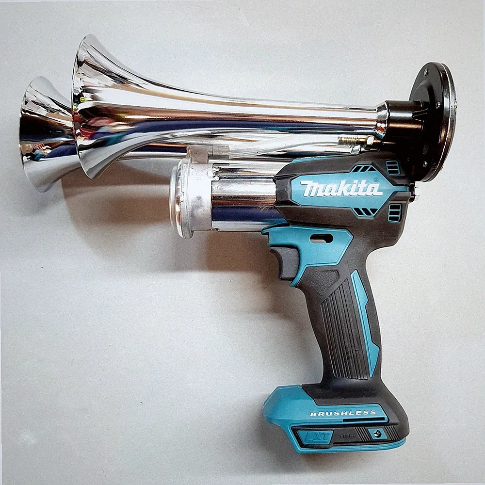 Makita Train Horn 18v Cordless Drill Impact Sports Boat Air Compressor Chrome