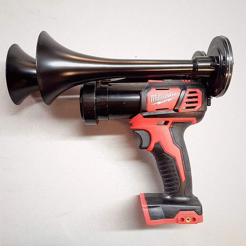 Milwaukee M18 18v Drill Impact Sports Boat Air Train Horn Compressor