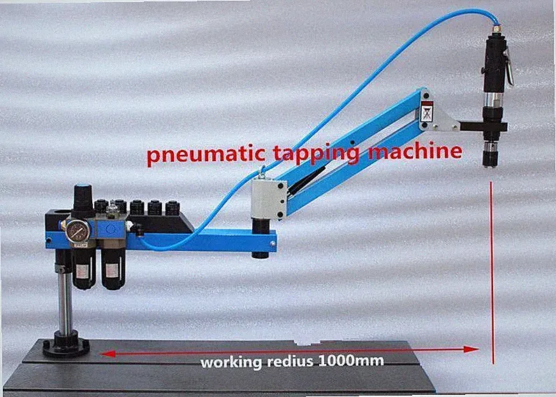 New Vertical Type Pneumatic Air Tapping Machine M3-M12 1000mm b